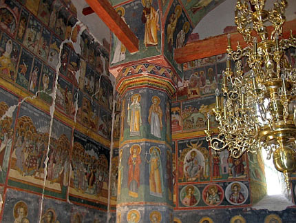 Фрески монастыря Снагов