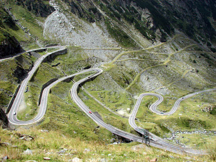 горные дороги Румынии